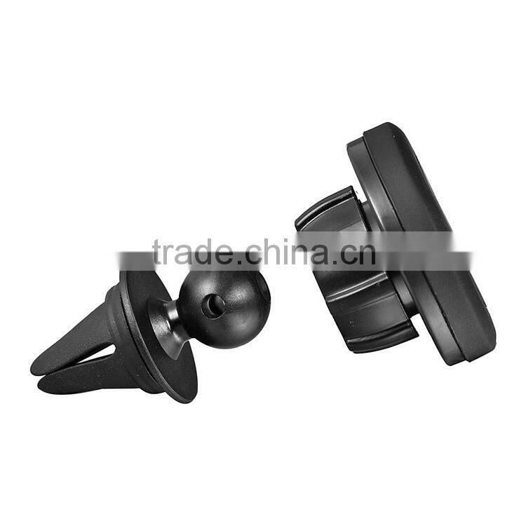 The strong magnet of the vent mount phone holder will protect your device from falling and damage