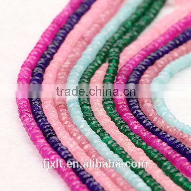 Multicolor Natural Dye Loose Crystal Stone