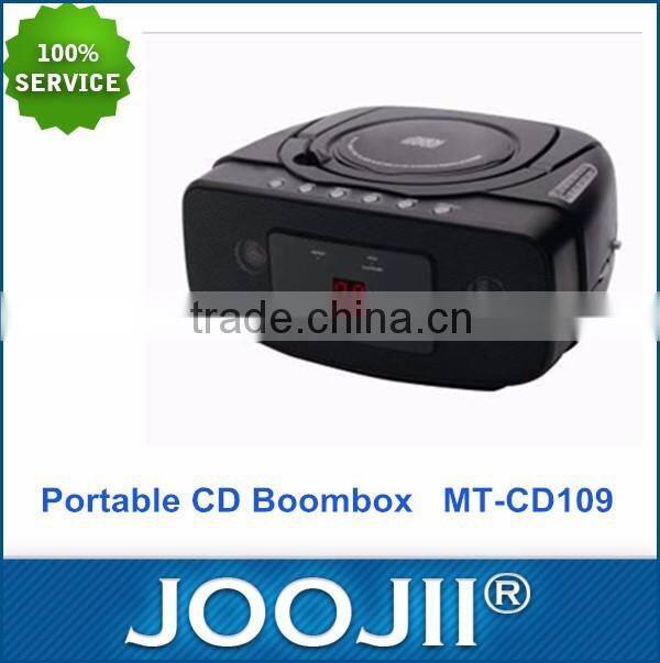 2015 New Coming Radio CD Player Boombox with MP3 USD SD Aux-in