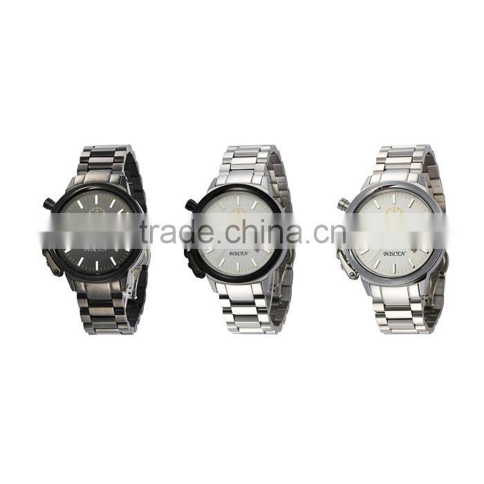 Popular Customizable Japan Movement King Quartz Japan Movement Stainless Steel Watch