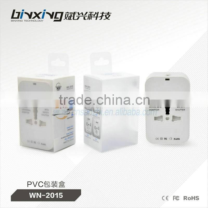 Top quality top sell alibaba co uk selling in travel adapter ac to dc adapter with multipurpose plug and surge protection