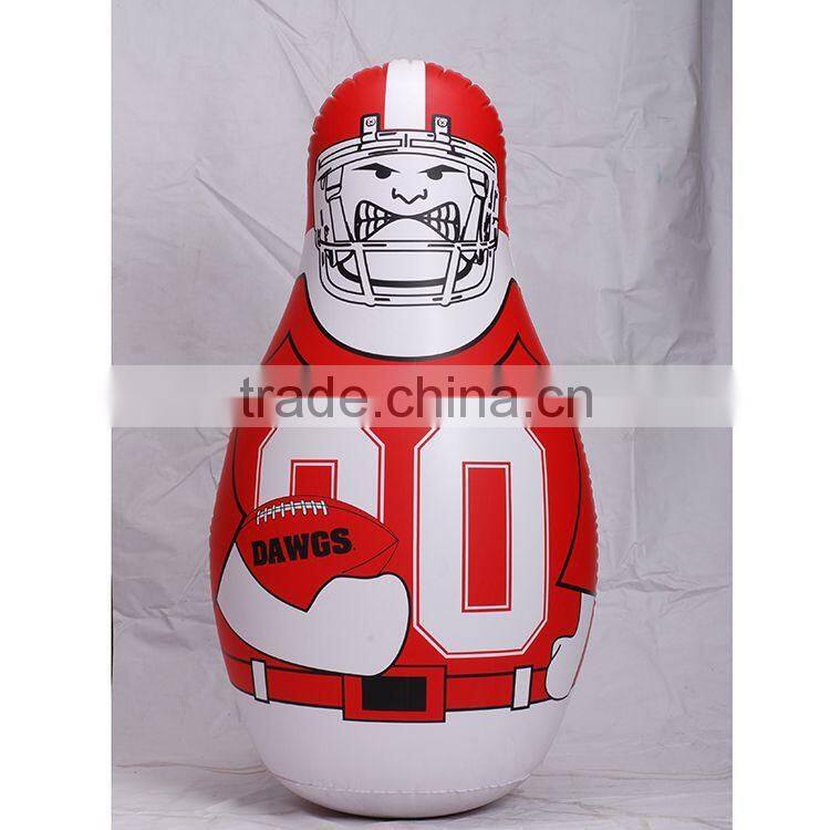unique design giant inflatable boxing punching bag stand for emotion releasing