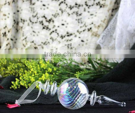 noble hand-made christmas bell glass ornaments