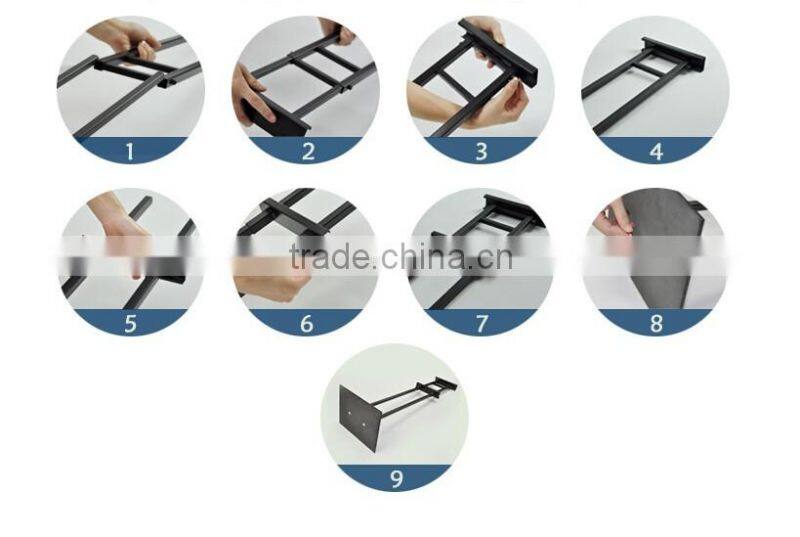 yiwu advertising board display rack easel stand metal stand easel