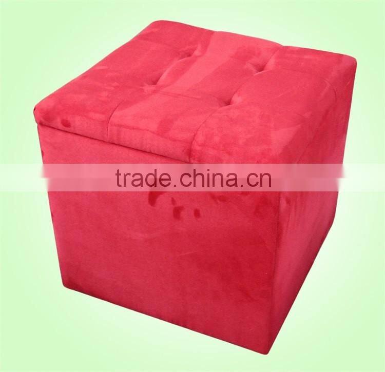 Modern New Design Hot Sale Patterned Storage Ottoman