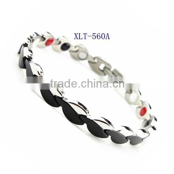 3000 energy power Titanium Magnetic Therapy Bracelet Wristband