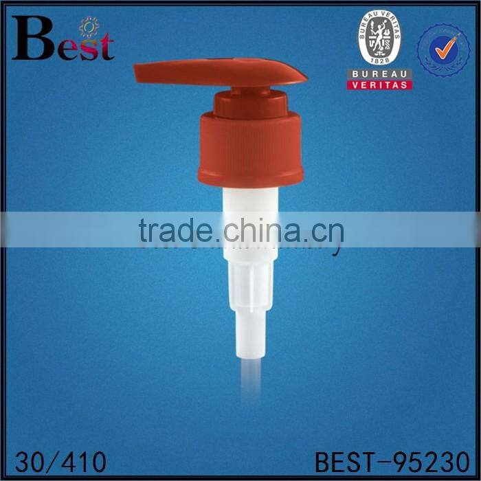 30-410 plastic shampoo pump sprayer, colorful lotion pump