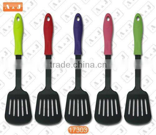6 PCS Nylon Kitchen Tools Set with Red Handle