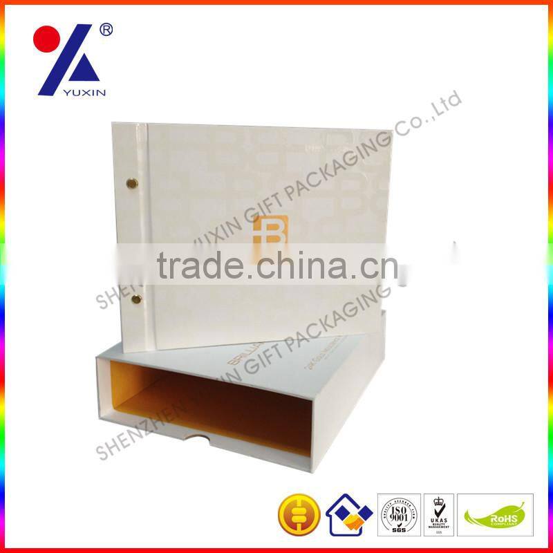 New arrival cosmetic packaging ,paper cosmetic box with handmade,Free sample with MOQ 1000pcs factory price