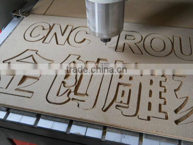 Advertising cnc cutting machine with rotary axis ZK-6090