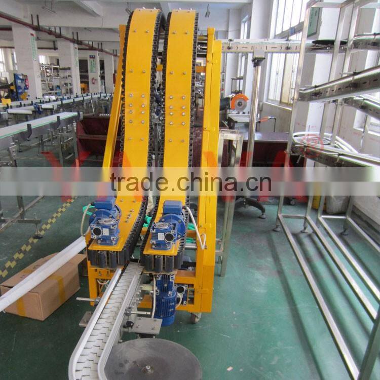 lifting conveyor for carton lifting