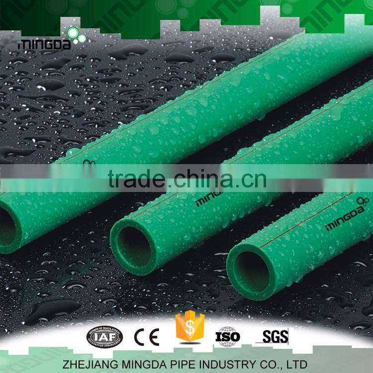 MD free pom fiberglass ppr pipe plastic tube PPR pipe poly hose plastic polyethylene water pipe and fitting with best price