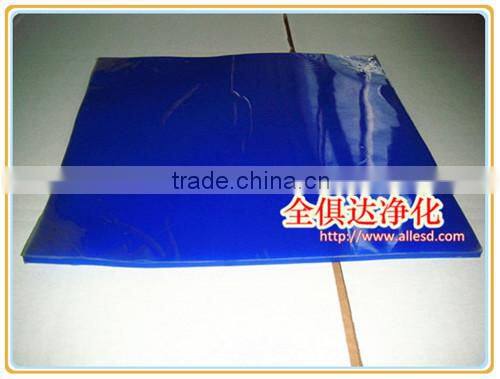 Clean room reusable silicone sticky mat