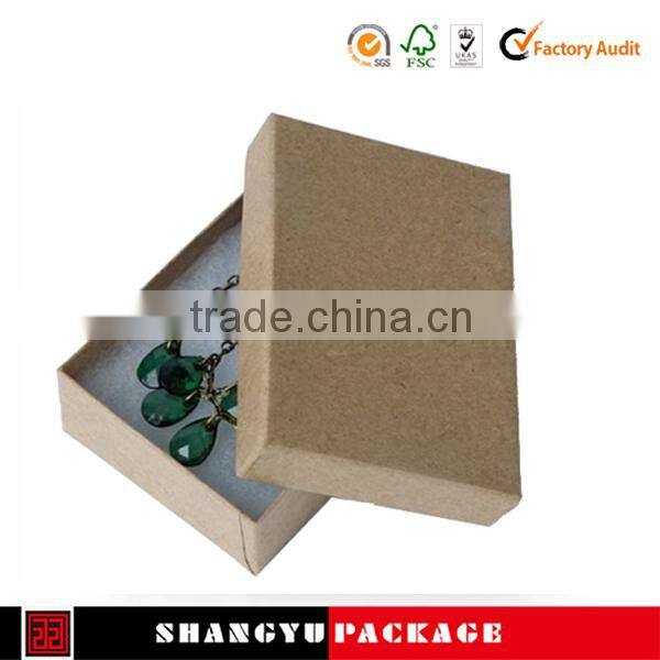 paper jewelry box flat packing