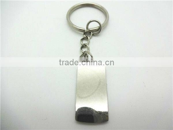 bottle shape unique custom metal coin holder keychain