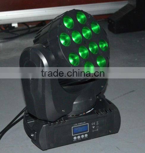 12*10W moving head beam light led stage dj lights
