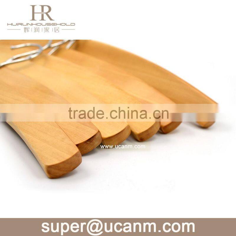 HRW-CC00N lotus wood shirt hanger