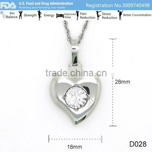 Noproblem D28 girl energy friendship charm crystal fashion pendant necklace