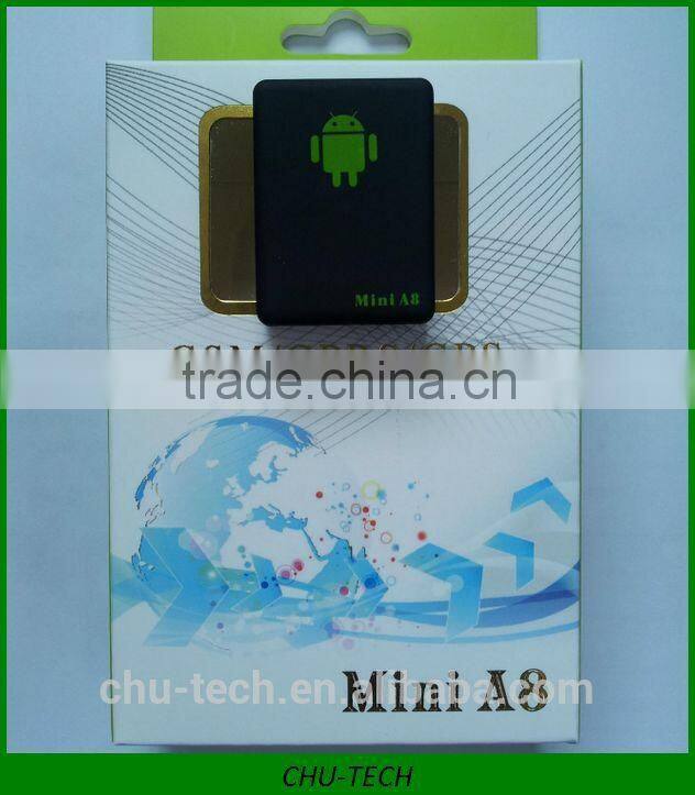 GPS Tracker Global RealTime 4bands SIM GSM GPRS Security Tracking Device Mini A8