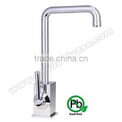 Antique kitchen faucets lead free brass material ridge cold and hot water