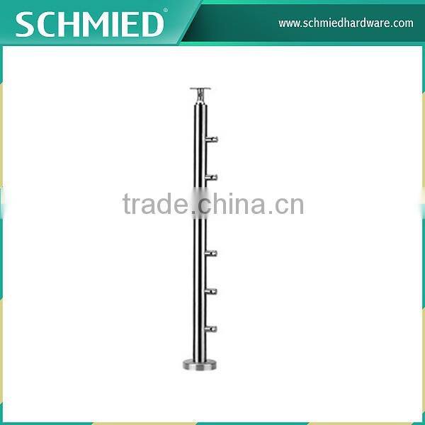 china supplier prices iron railings for balconies stainless steel corssbar holder bar holder