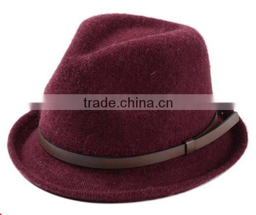 2016 China Promotional High Quality Men's Fedora Hat