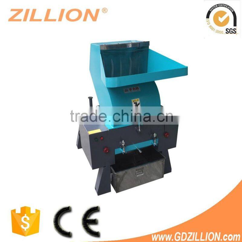 Zillion 15HP Great quality waste plastic crusher/plastic crushing machine blade sharpening machine recycling break roller mill