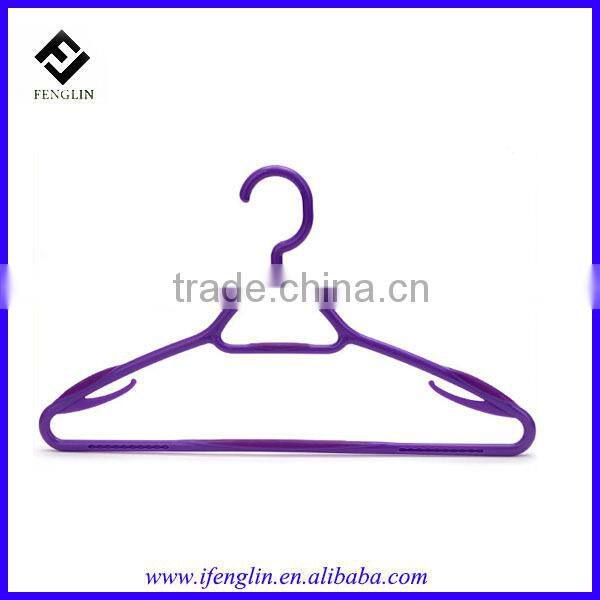 plastic clothes hanger with pulley