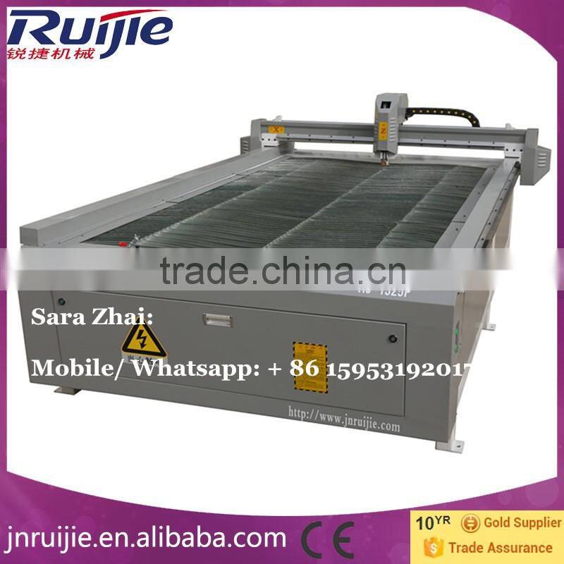 Hot sale China Jinan RUIJIE Low cost plasma stainless steel cutting machine 1325