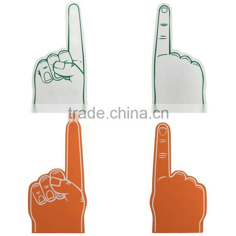 Melors Popular Giant Cheering EVA/Sponge Foam Finger Foam Hand Custom giant cheer EVA foam hand/fingers sales for promotion