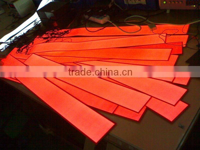 best-selling el tape *8pcs different colors with 1 dc12v inverter