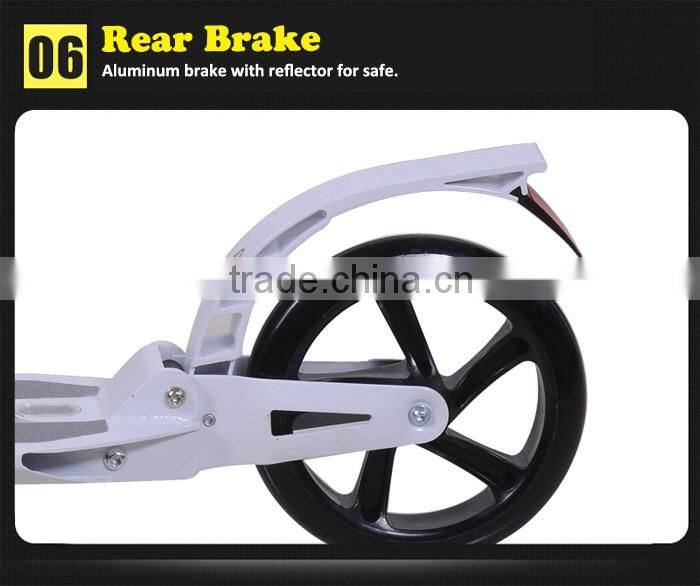 CE/EN approved adult age double suspension 100%aluminum adult mini scooter