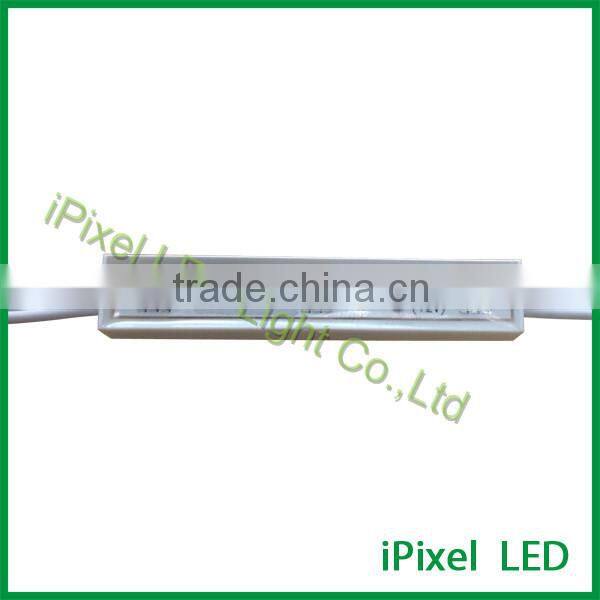 12v 0.72w waterproof ws2801 smart pixel rgb led module 3leds/pixel