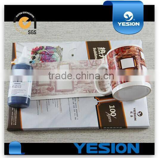 China manufacturer dye sublimation paper for fabric