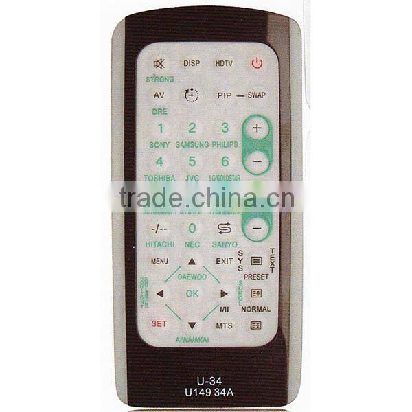 TV Use Infrared (IR) universal remote control Europe Market