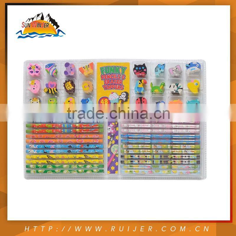 New Design Lastest Cheap High Quality And Cheap Color Wooden pencil with eraser