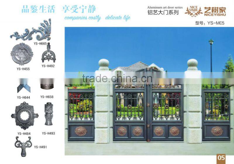 Alibaba China Wholesaler aluminium fence gate