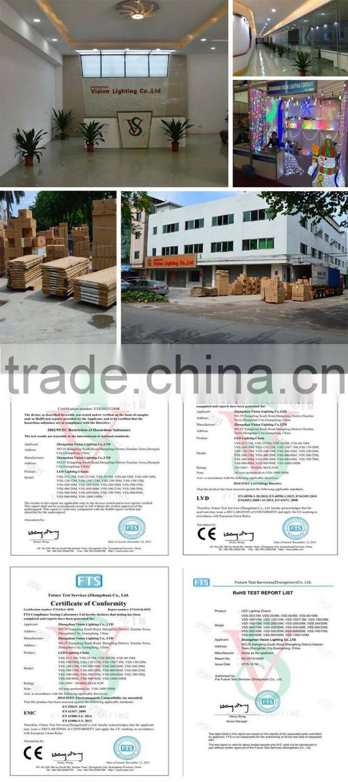 outdoor use connectable led curtain lights for christmas decorations