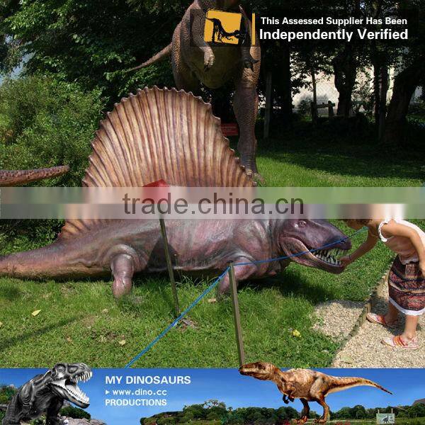 My Dino-Amusement Playground full-size dinosaur feet sculpture