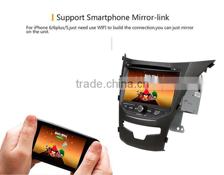 Cheap Support Airplay touch screen car dvd player with GPS for toyota