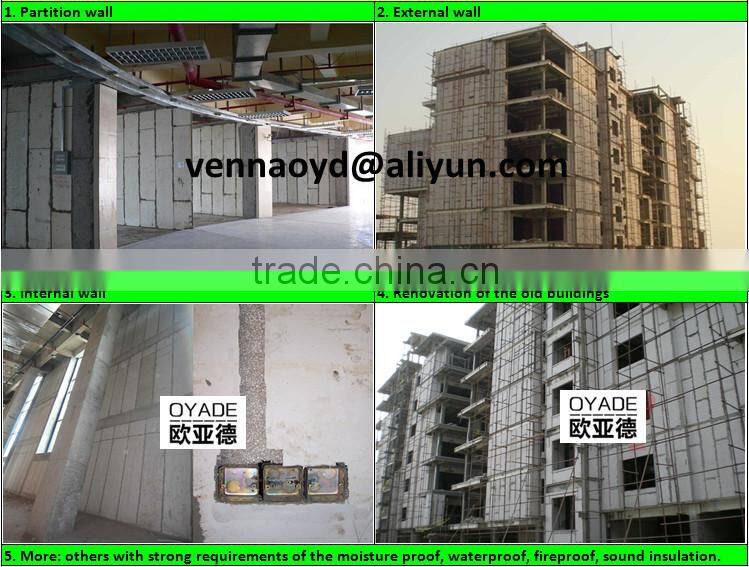 Shandong factory supplier automatic precast EPS concrete sandwich wall panel making machine production line for building industy