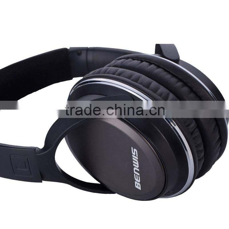 2015 BENWIS H800 wireless headset bluetooth HD stereo voice headphone/earphone with mic for mobile phone,computer
