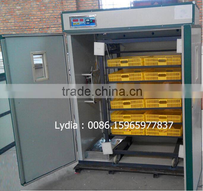 new type 1056 chicken incubator with CE,setter&hatcher combined egg incubator from lydia