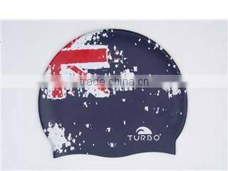 FDA and LFGB standard Funny Silicone Swim Cap