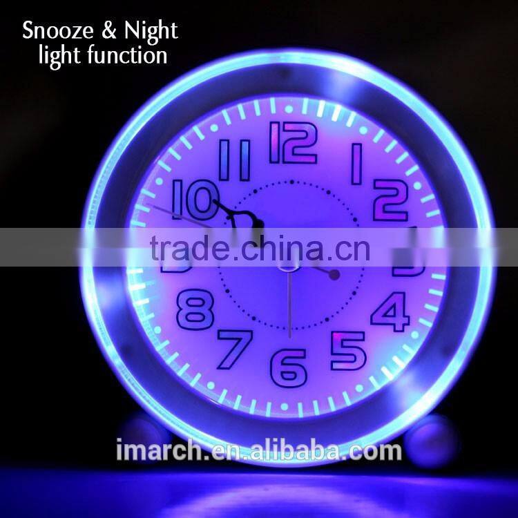 2016 simple cheap promotion melody clock