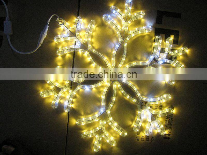 zhongshan factory of whiye color led snowflake light