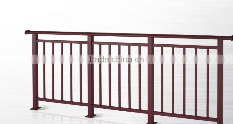 Painting decorative wrought iron railing/railing panels