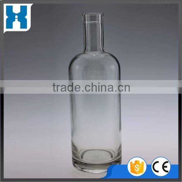 FASHION 700ML/750ML SQUARE HIGH QUALITY GLASS VODKA BOTTLE