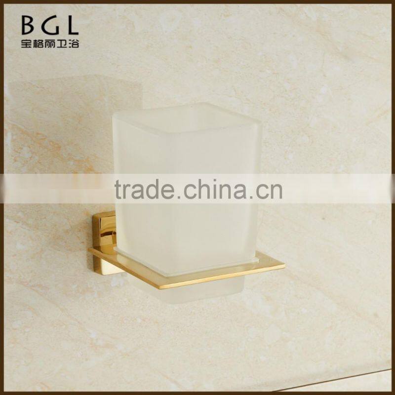 zinc alloy golden bathroom accessories set