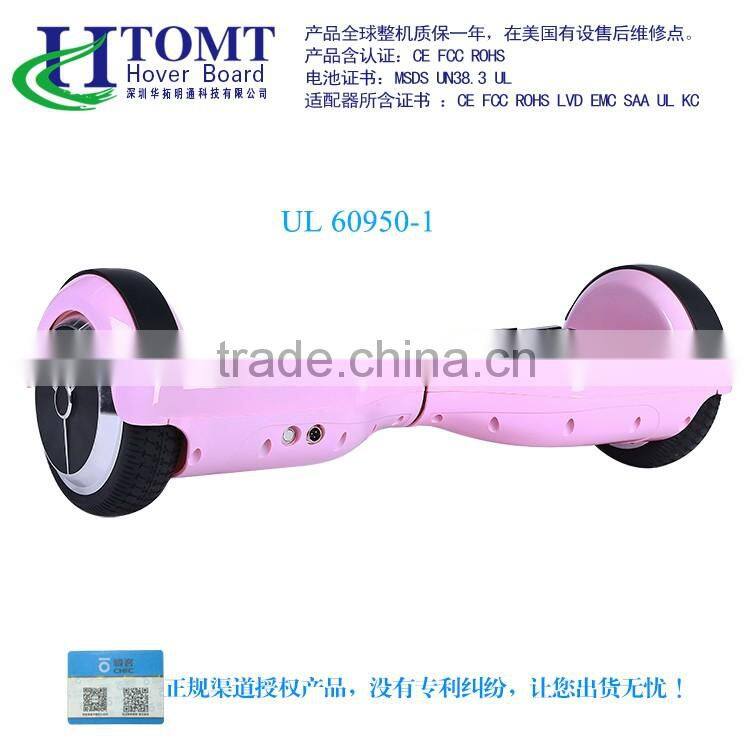 hottest kids & adult two wheel self balancing electric 6.5inch scooter with mp3 Music player